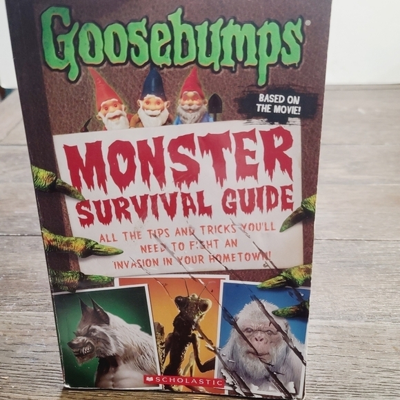 Scholastic Toys Goosebumps Monster Survival Guide Based On The